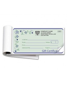 Spring Bouquet Book Gift Certificate 